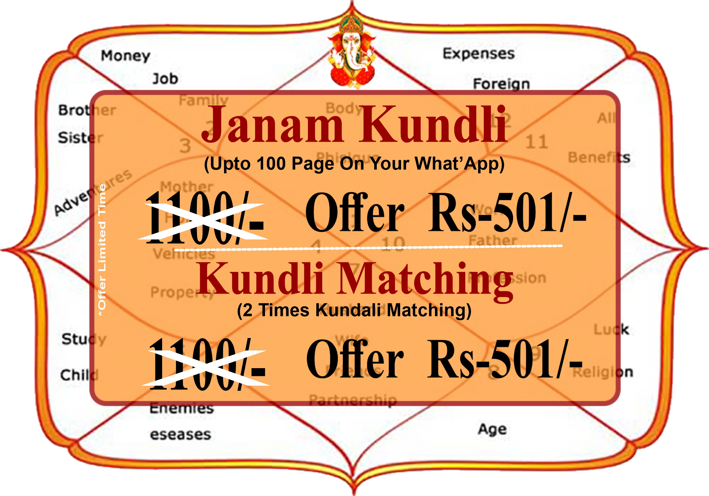 Kundli-Milan-Birth-Kundli-in-Delhi-NCR Kundli_Offline_or_Online_in_Delhi_NCR #PJRW